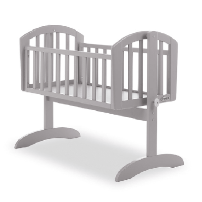 OBABY SOPHIE SWINGING CRIB WARM GREY