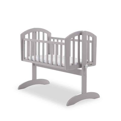 Obaby Sophie Swinging Crib & Mattress Warm Grey