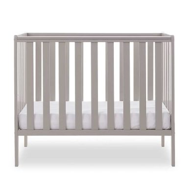 Obaby Bantam Space Saver Cot - Warm Grey