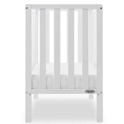 Obaby Bantam Space Saver Cot - White