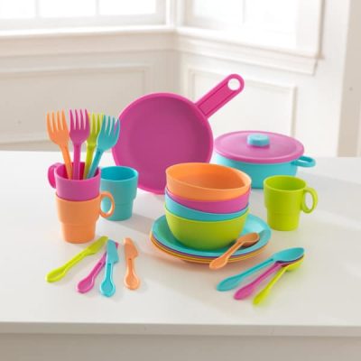 Kidkraft 27 Piece Bright Cookware Set