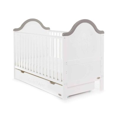 obaby grey cot bed