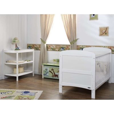 Obaby Grace 2 Piece Room Set - White