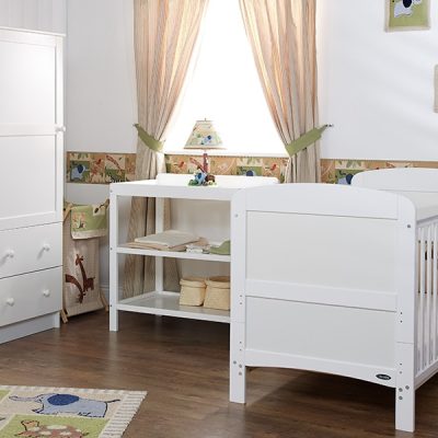 Obaby Grace 3 Piece Room Set - White