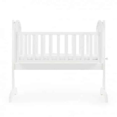 Obaby Sophie Swinging Crib and Mattress - White 2