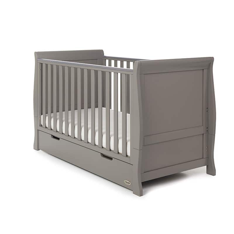 obaby stamford classic sleigh cot bed