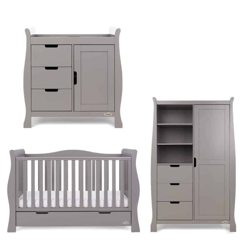 obaby stamford double wardrobe