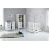 Obaby Stamford Mini Sleigh 3 Piece Room Set - White 2