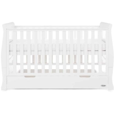 Obaby Stamford Sleigh 4 Piece Room Set - White 2