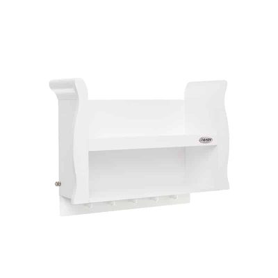 Obaby Stamford Sleigh Shelf - White