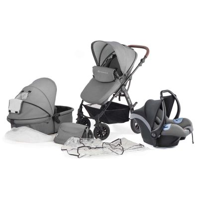 Kinderkraft Nubi 2 Lightweight Stroller With Automatic Folding For Newborn  Up to 22 kg - Pink