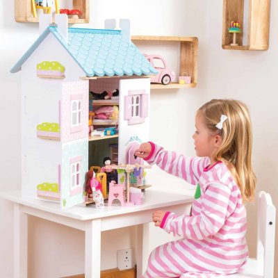 Le Toy Van Bluebird Dolls House with Furniture