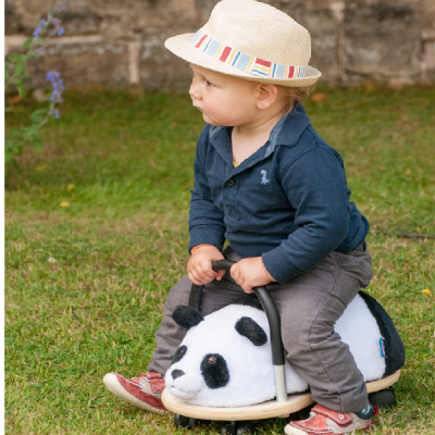 wheelybug plush panda