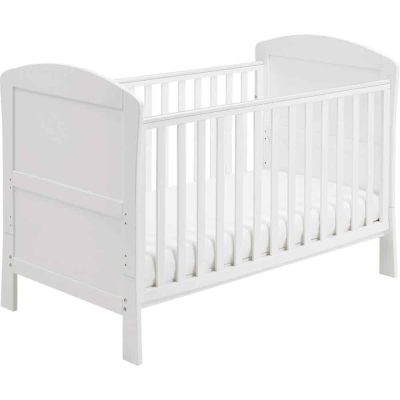 Babymore-aston-dropside-cot-bed-in-white