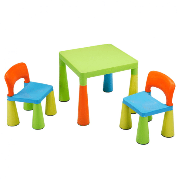 baby table with chairs