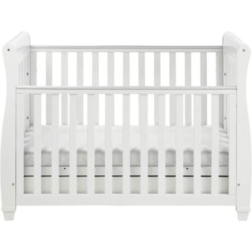 baby eva sleigh cot bed