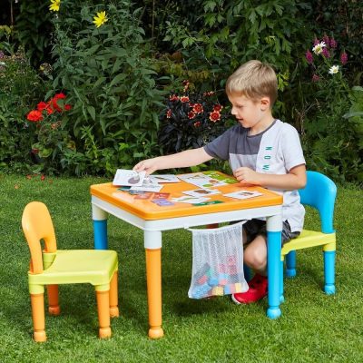 Liberty House Toys Multipurpose 3-in-1 Activity Table and Chairs Se