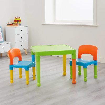 Liberty House Toys Multi-Coloured Table and 2 Chairs