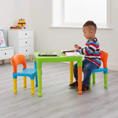 Liberty House Toys Multi Coloured Table and 2 Chairs