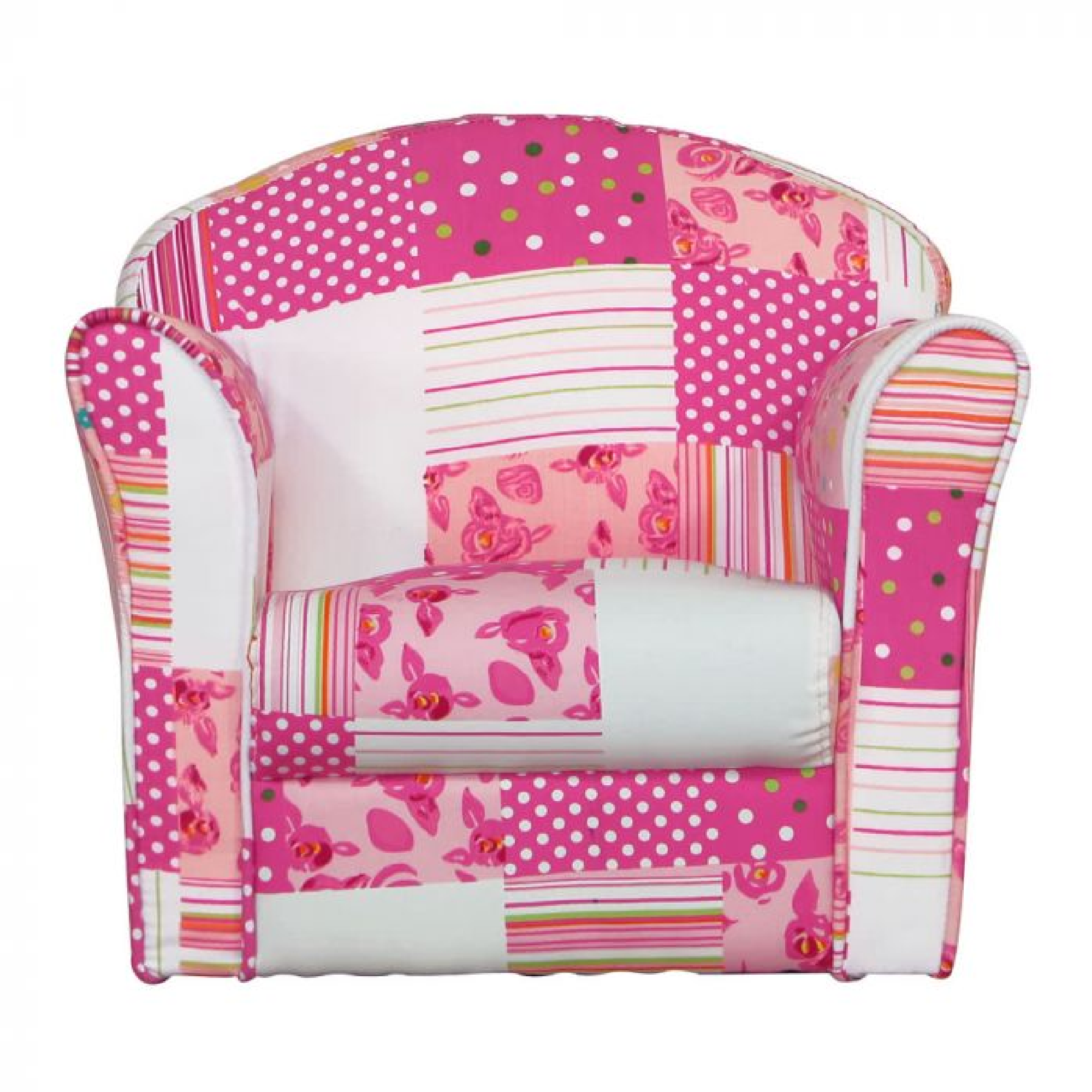 Kidsaw Pink Patchwork Mini Armchair - Baby and Child Store