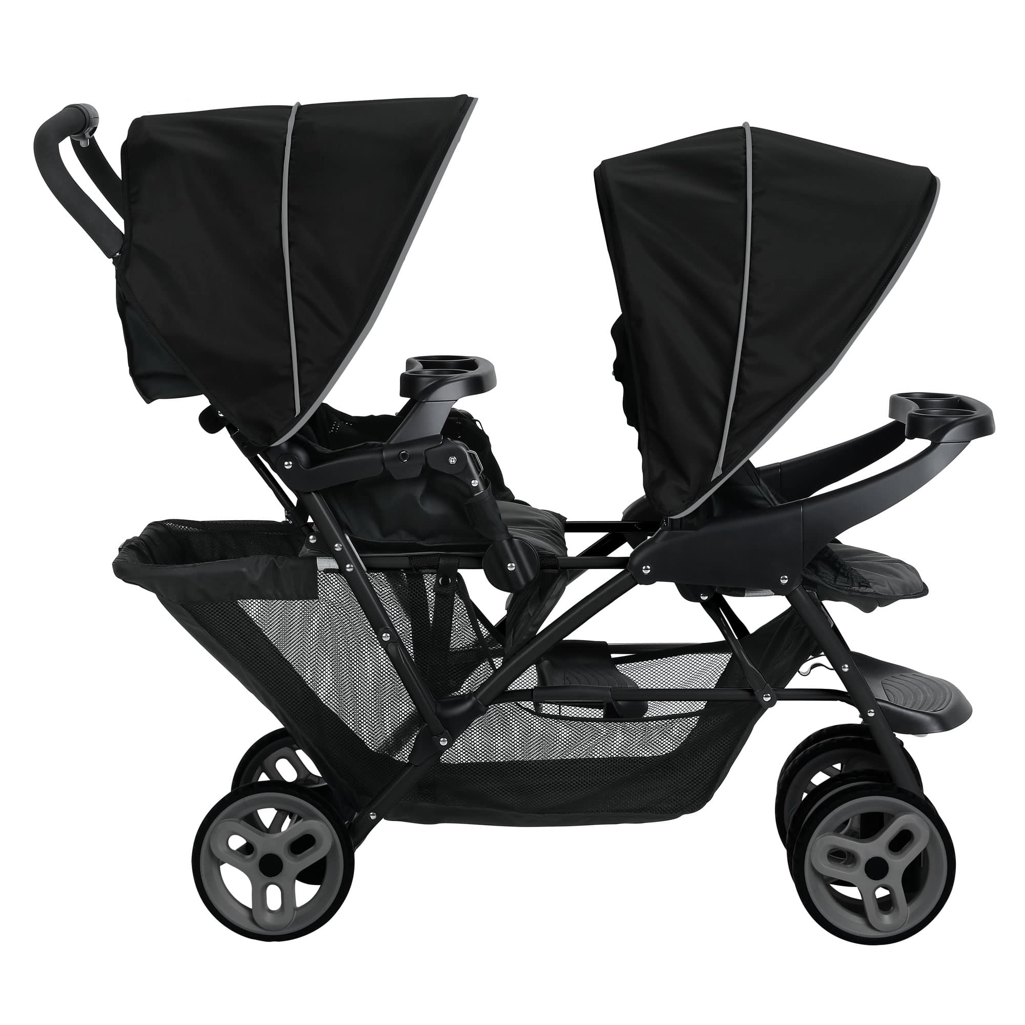 Graco Stadium Duo Tandem Stroller - Black/Grey - Baby and Child Store