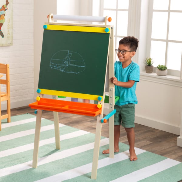 Kidkraft Artist Easel with Paper Roll - Brights - Baby and Child Store