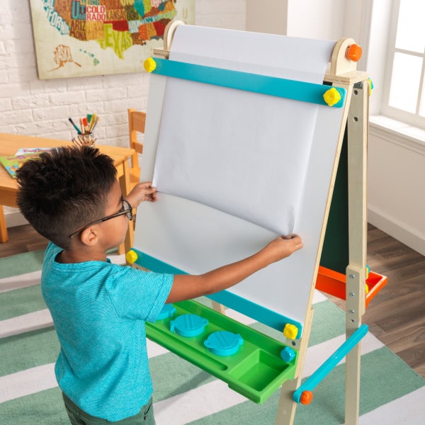 Kidkraft Artist Easel with Paper Roll - Brights - Baby and Child Store