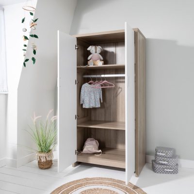 Tutti Bambini Modena Wardrobe - White Oak