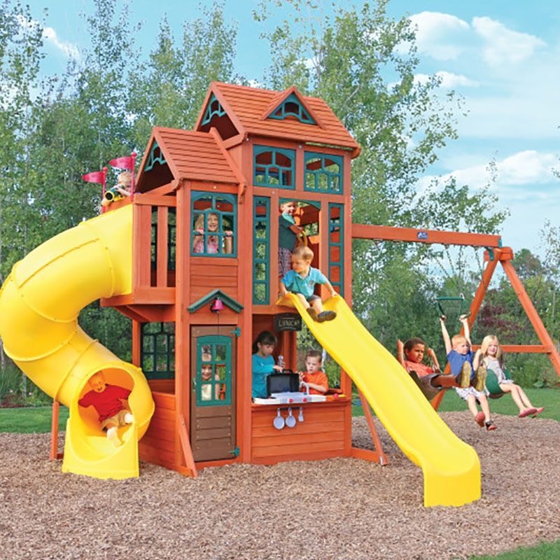 kidkraft wooden playset