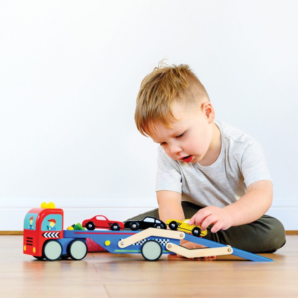 Le Toy Van Race Car Transporter - Baby and Child Store