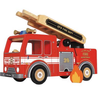 Le Toy Van Wooden Toy Fire Engine