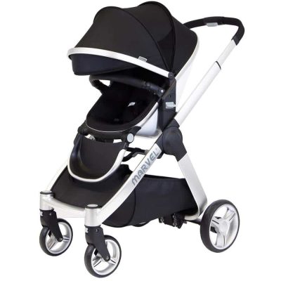 marvel 3in1 pram dove grey