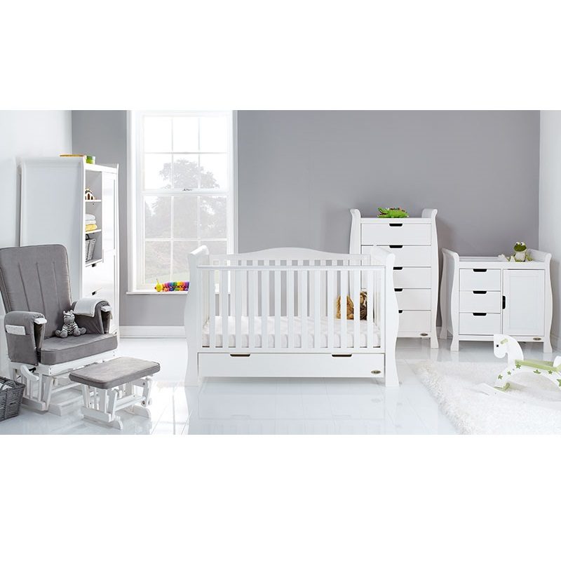 obaby stamford luxe cot bed