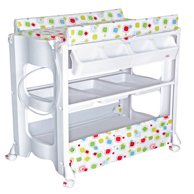 baby changer and bath unit