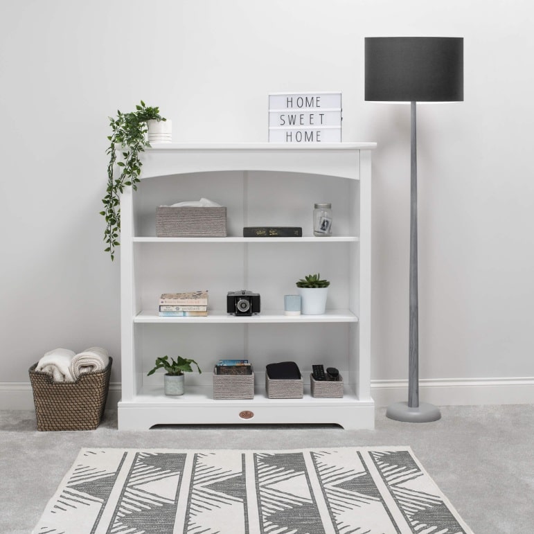 boori bookcase white