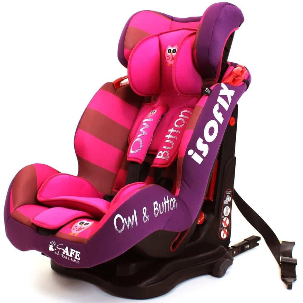 owl car seat and stroller