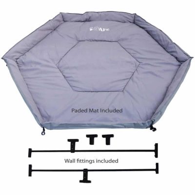 isafe fabric metal 3 in 1 playpen