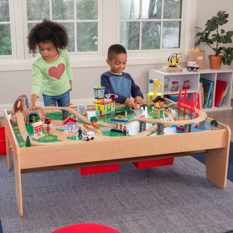 Kidkraft Waterfall Mountain Train Table Set