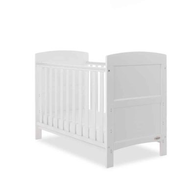 Obaby Grace Mini Cot Bed - White