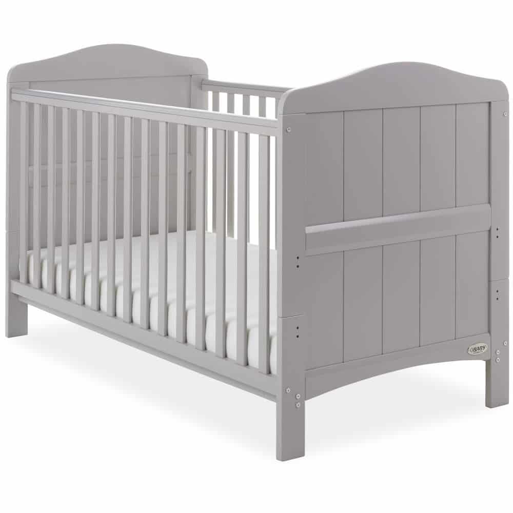 grey baby cot bedding