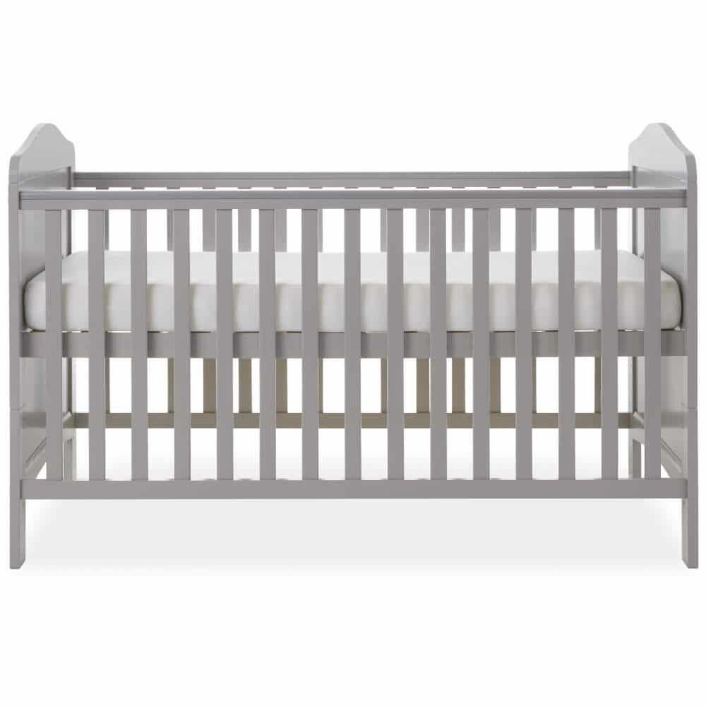 obaby swinging crib grey