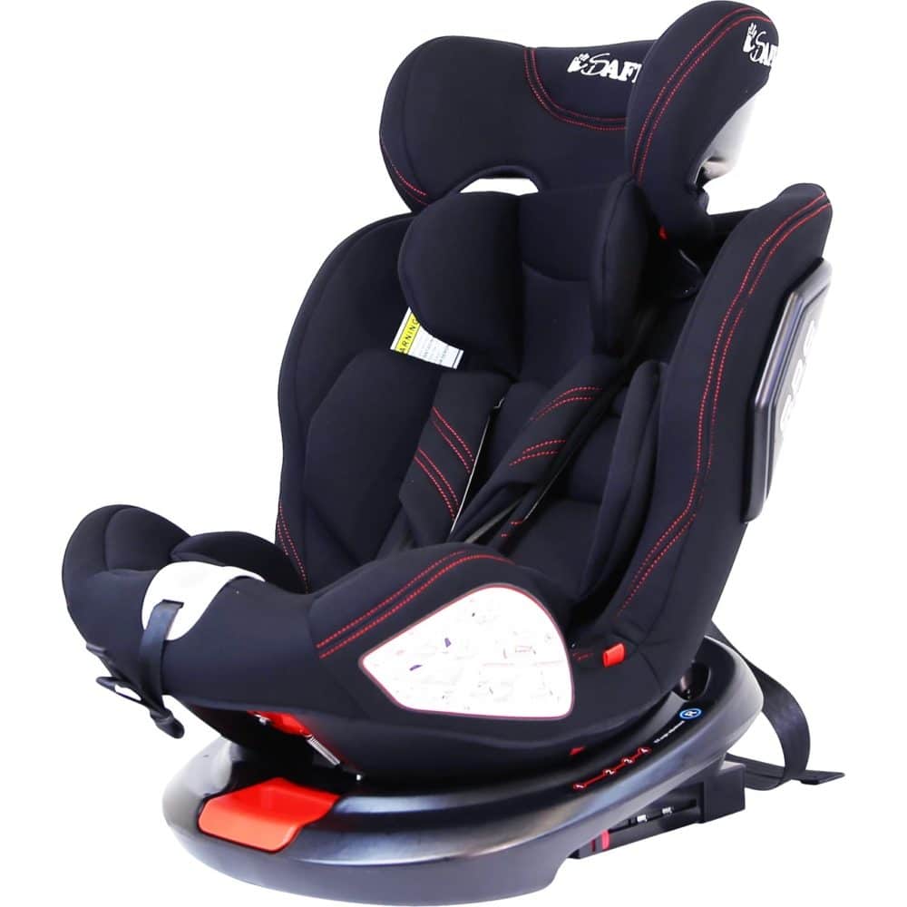 iSafe All Stages 360 Rotating Baby Car Seat Carseat Group 0+123 - Black ...