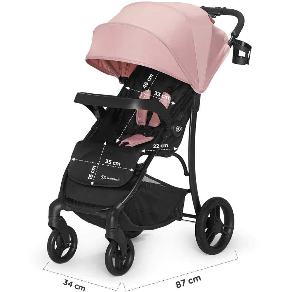 cheap pink pushchair