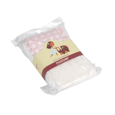 Moover Dolls Pram Bedding Set Pink