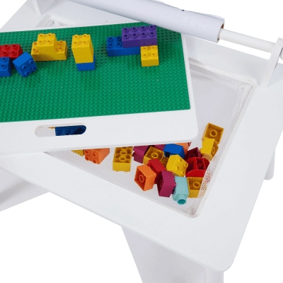 Liberty House Toys Writing Table with Lego board