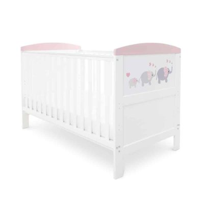 babymore velvet cot bed