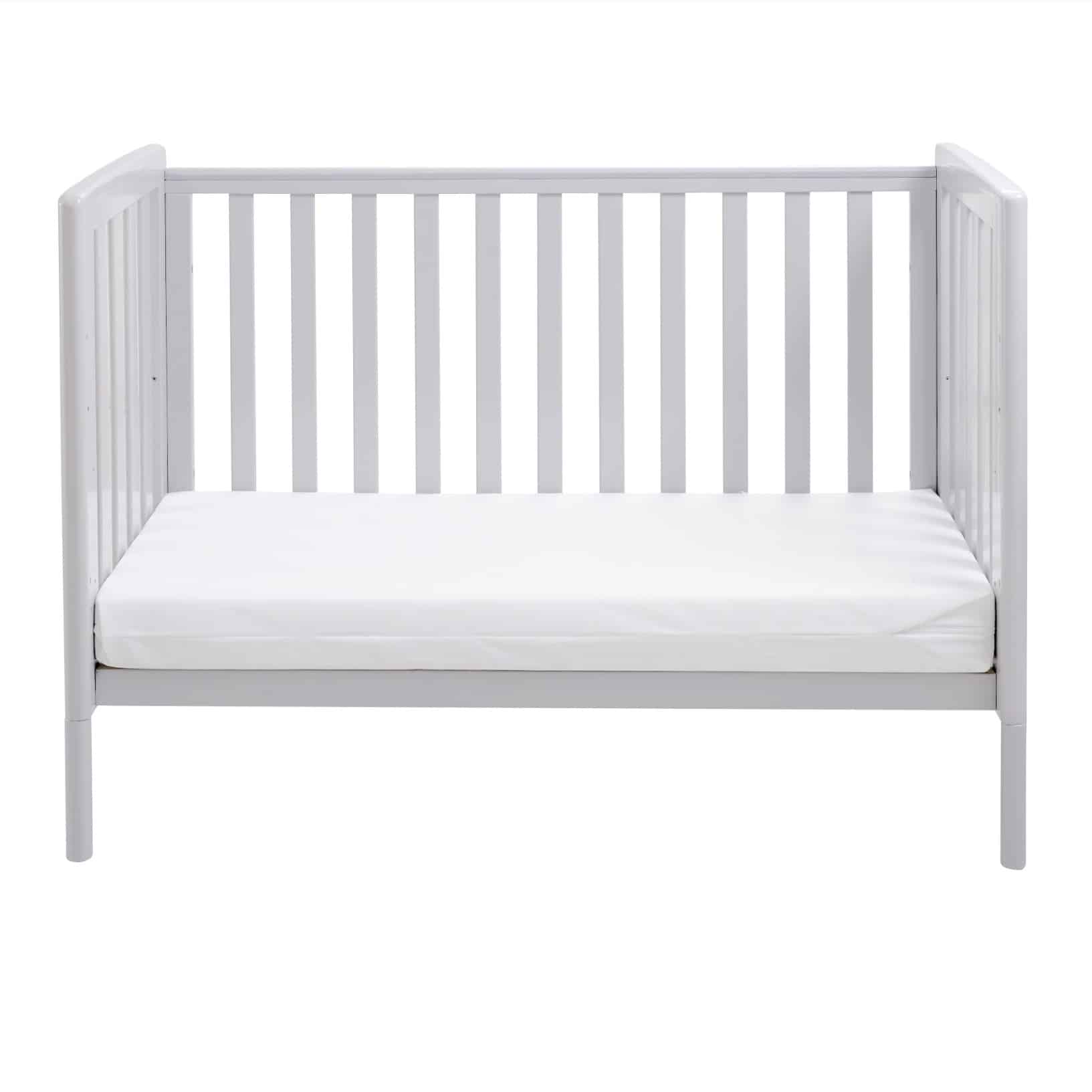 Babymore Ellie Dropside Cot Bed Grey Baby And Child Store