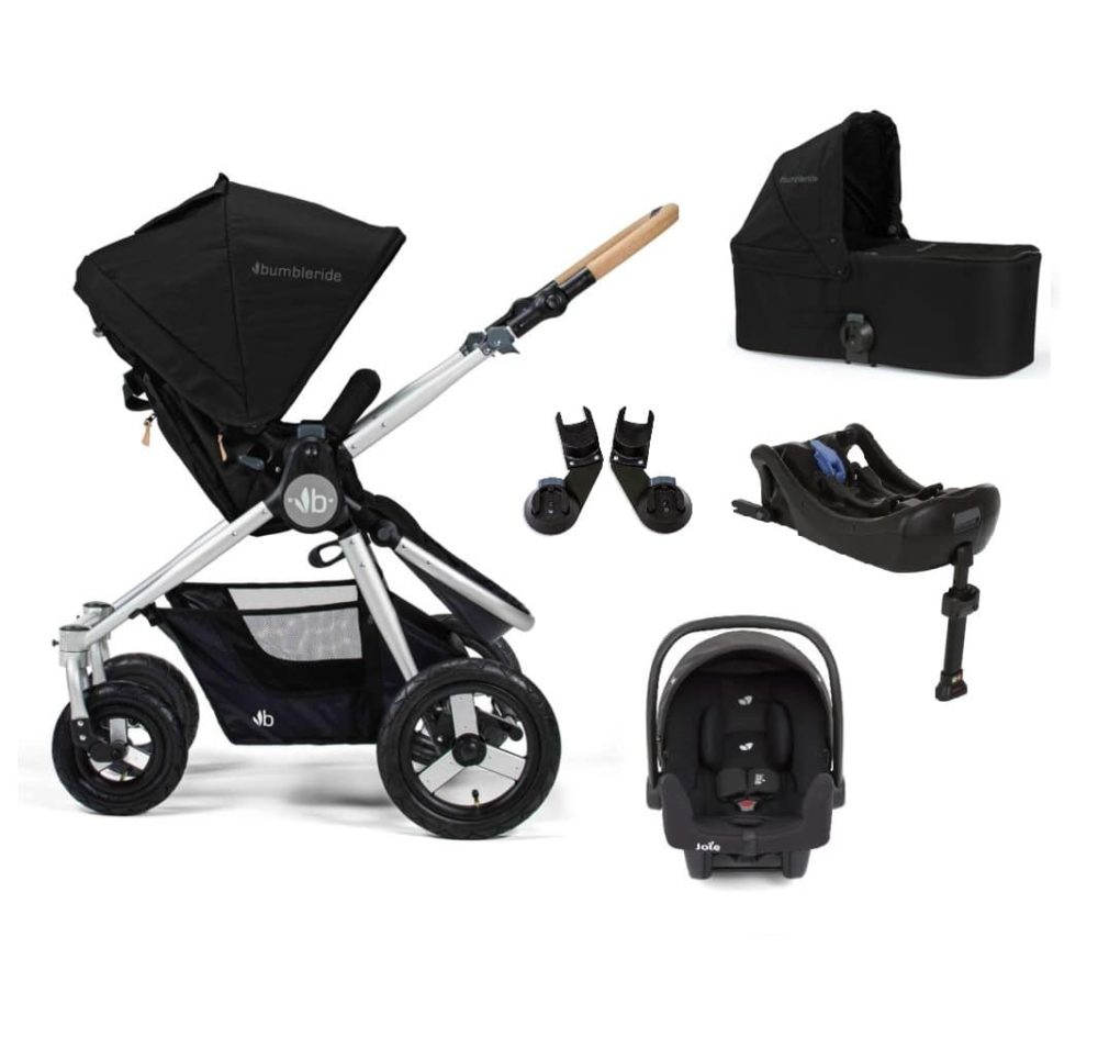 Bumbleride Era i-Size Isofix Travel System - Silver/Black