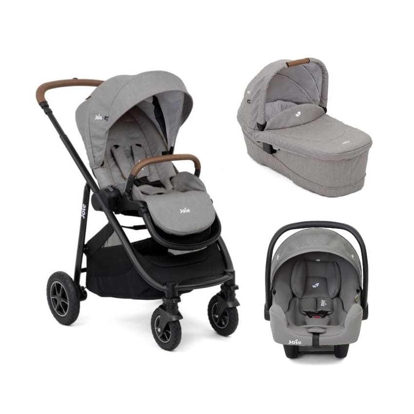 grey pushchair travel system