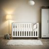 Obaby Nika Cot Bed - Grey Wash/White 